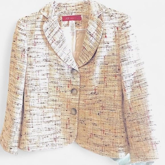Anne Klein tweed‎ blazer - Picture 1 of 5